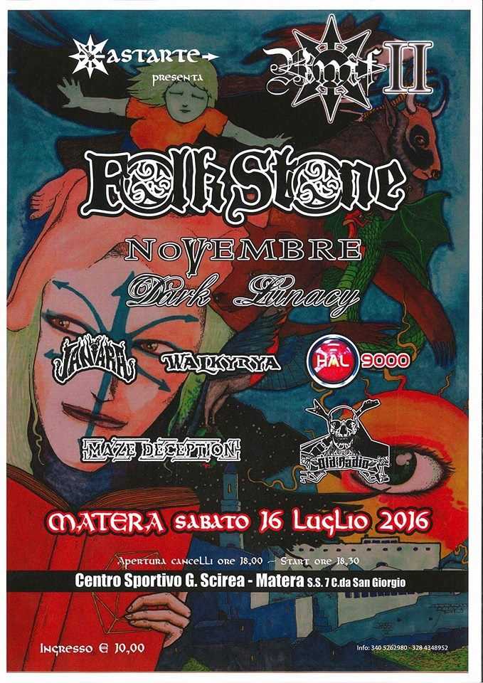 Basilicata metal fest flyer