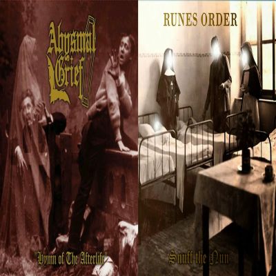 Abysmal grief split cover lp ag ro  300dpi