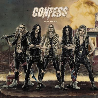 Confess   burn  em all   album cover